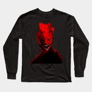 Red face Long Sleeve T-Shirt